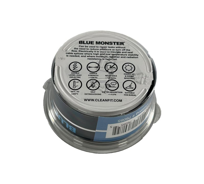 Blue Monster Compression Seal Tape (12 ft x 1" Roll) - Image 4